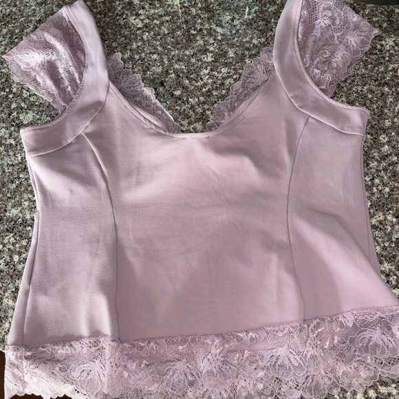 NWT Free People Lace Top XL - Picture 3 of 3